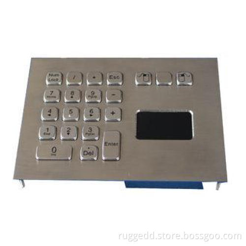 Waterproof Rear panel mounting IP65 Industrial rugged touch